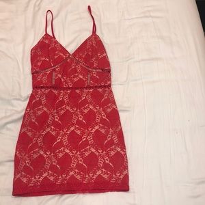 Red revolve dress